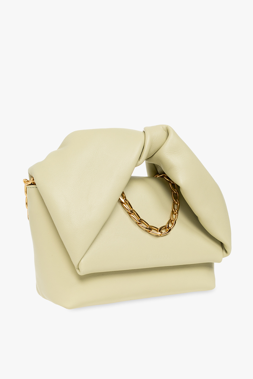 JW Anderson Medium Twister Leather Bag | Black | FARFETCH